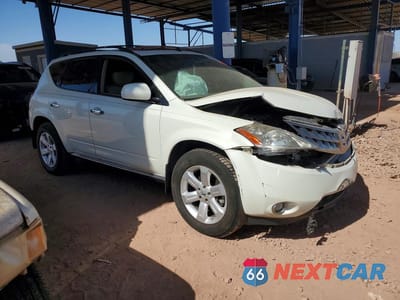 Czwarte zdjęcie samochodu z boku: 2007 NISSAN MURANO S VIN:JN8AZ08T27W522763 - miniatura