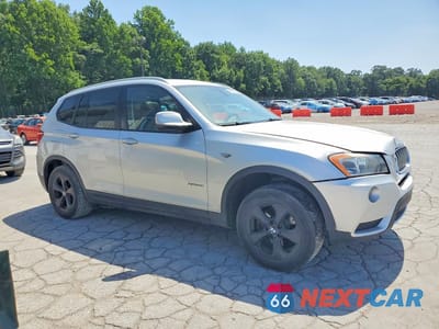 Czwarte zdjęcie samochodu z boku: 2012 BMW X3 XDRIVE28I VIN:5UXWX5C57CL724800 - miniatura