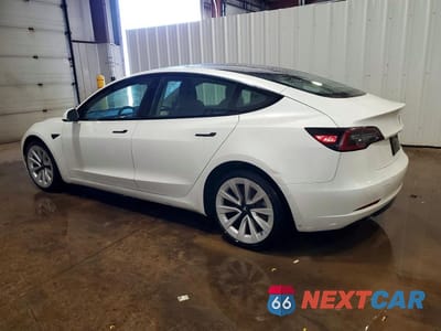 Drugie zdjęcie samochodu z przodu: 2022 TESLA MODEL 3 VIN:5YJ3E1EA6NF371114 - miniatura