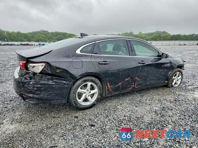 Trzecie zdjęcie samochodu z tyłu: 2018 CHEVROLET MALIBU LS VIN:1G1ZB5ST4JF268966 - miniatura