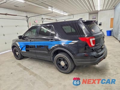 Drugie zdjęcie samochodu z przodu: 2018 FORD EXPLORER POLICE INTERCEPTOR VIN:1FM5K8AR1JGB91931 - miniatura