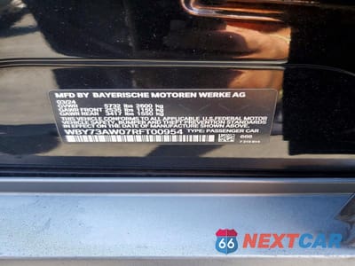 Zdjęcie 12 z 12 samochodu: 2024 BMW I4 EDRIVE 40 VIN:WBY73AW07RFT00954 - miniatura