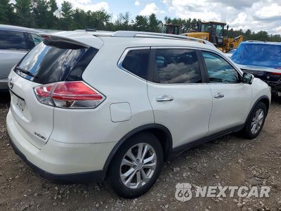 Trzecie zdjęcie samochodu z tyłu: 2015 NISSAN ROGUE SV VIN:KNMAT2MV3FP569566 - miniatura
