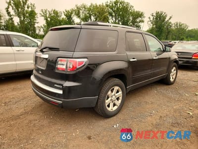 Trzecie zdjęcie samochodu z tyłu: 2015 GMC ACADIA SLE VIN:1GKKVPKD6FJ183656 - miniatura