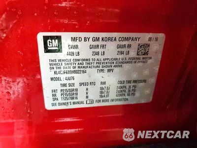 Zdjęcie 13 z 13 samochodu: 2017 BUICK ENCORE PREFERRED II VIN:KL4CJFSB9HB022164 - miniatura
