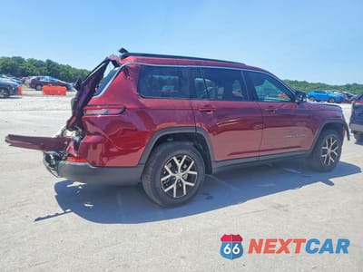 Trzecie zdjęcie samochodu z tyłu: 2025 JEEP GRAND CHEROKEE L LIMITED VIN:1C4RJKBG2S8721256 - miniatura