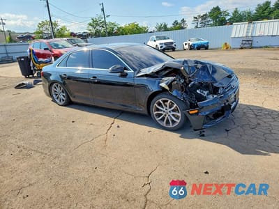 Czwarte zdjęcie samochodu z boku: 2019 AUDI A4 PREMIUM VIN:WAUGMAF41KA037636 - miniatura