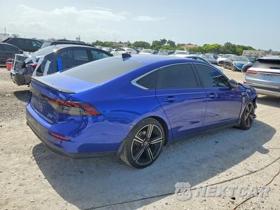 Trzecie zdjęcie samochodu z tyłu: 2025 HONDA ACCORD HYBRID SPORT VIN:1HGCY2F55SA071598 - miniatura