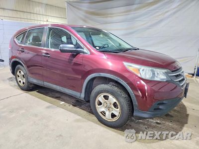 Czwarte zdjęcie samochodu z boku: 2014 HONDA CR-V LX VIN:5J6RM4H36EL075609 - miniatura