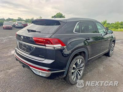 Trzecie zdjęcie samochodu z tyłu: 2023 VOLKSWAGEN ATLAS CROSS SPORT SEL PREMIUM R-LINE VIN:1V2FE2CA1PC218130 - miniatura