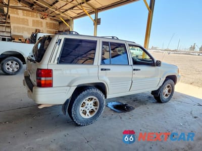 Trzecie zdjęcie samochodu z tyłu: 1998 JEEP GRAND CHEROKEE LIMITED VIN:1J4GZ78YXWC322296 - miniatura