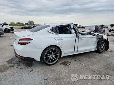Trzecie zdjęcie samochodu z tyłu: 2022 GENESIS G70 2.0T VIN:KMTG34TA2NU088083 - miniatura