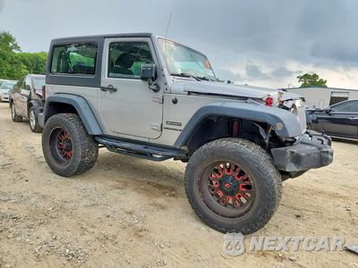 Czwarte zdjęcie samochodu z boku: 2017 JEEP WRANGLER SPORT VIN:1C4GJWAG8HL660968 - miniatura