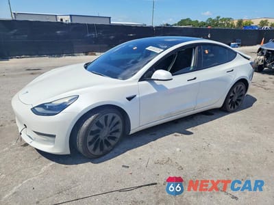 2021 TESLA MODEL 3 5YJ3E1ECXMF088456 - główne zdjęcie licytacji z USA - miniatura