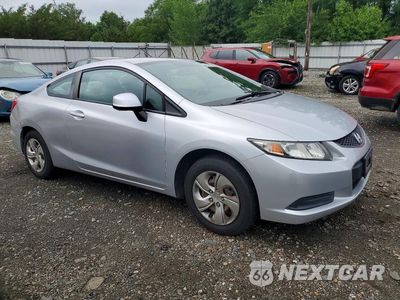 Czwarte zdjęcie samochodu z boku: 2013 HONDA CIVIC LX VIN:2HGFG3B55DH530063 - miniatura