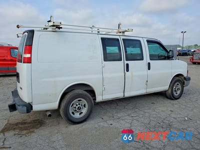 Trzecie zdjęcie samochodu z tyłu: 2015 GMC SAVANA G2500 VIN:1GTW7FCF4F1907586 - miniatura