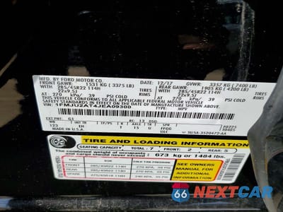 Zdjęcie 14 z 14 samochodu: 2018 FORD EXPEDITION LIMITED VIN:1FMJU2AT4JEA09300 - miniatura