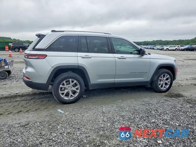 Trzecie zdjęcie samochodu z tyłu: 2022 JEEP GRAND CHEROKEE LIMITED VIN:1C4RJGBG7N8549128 - miniatura