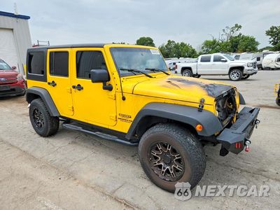 Czwarte zdjęcie samochodu z boku: 2011 JEEP WRANGLER UNLIMITED SPORT VIN:1J4BA3H17BL525430 - miniatura