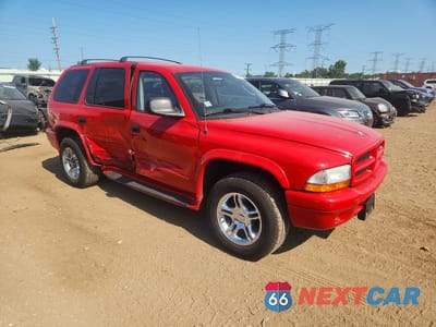 Czwarte zdjęcie samochodu z boku: 2003 DODGE DURANGO R/T VIN:1D4HS78Z53F572632 - miniatura