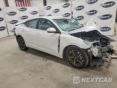 Czwarte zdjęcie samochodu z boku: 2025 NISSAN SENTRA SV VIN:3N1AB8CV6SY286923 - miniatura
