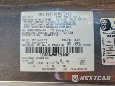 Zdjęcie 12 z 12 samochodu: 2014 FORD MUSTANG GT VIN:1ZVBP8AM0E5261009 - miniatura