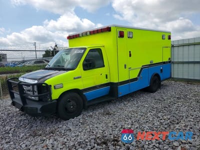 2009 FORD ECONOLINE E450 SUPER DUTY CUTAWAY VAN 1FDXE45P99DA18673 - główne zdjęcie licytacji z USA - miniatura