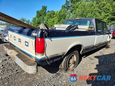 Trzecie zdjęcie samochodu z tyłu: 1990 FORD F350 VIN:2FTJW35H1LCA42628 - miniatura