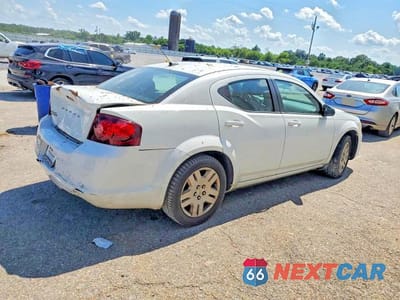 Trzecie zdjęcie samochodu z tyłu: 2014 DODGE AVENGER SE VIN:1C3CDZAB3EN223654 - miniatura