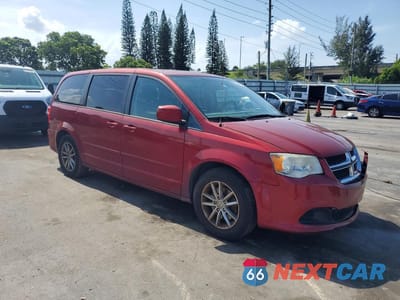 Czwarte zdjęcie samochodu z boku: 2016 DODGE GRAND CARAVAN SE VIN:2C4RDGBG9GR324627 - miniatura