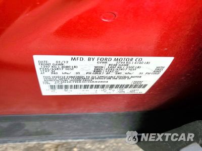 Zdjęcie 13 z 13 samochodu: 2012 FORD EXPLORER VIN:1FMHK7B83CGA92804 - miniatura