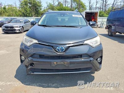 Piąte zdjęcie samochodu w środku: 2018 TOYOTA RAV4 HYBRID XLE VIN:JTMRJREV6JD203319 - miniatura