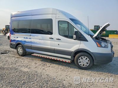 Czwarte zdjęcie samochodu z boku: 2017 FORD TRANSIT T-350 VIN:1FDZX2XM7HKA99046 - miniatura