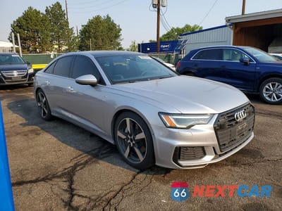 Czwarte zdjęcie samochodu z boku: 2021 AUDI A6 PREMIUM PLUS VIN:WAUL2AF29MN043926 - miniatura