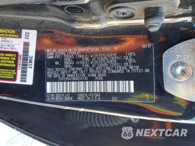 Zdjęcie 12 z 12 samochodu: 2008 TOYOTA TUNDRA SR5 VIN:5TFEV54198X034139 - miniatura