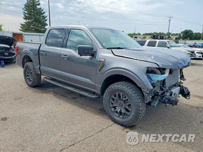 Czwarte zdjęcie samochodu z boku: 2026 FORD F150 TREMOR VIN:1FTFW4L87TFA69500 - miniatura