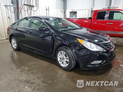 Czwarte zdjęcie samochodu z boku: 2013 HYUNDAI SONATA GLS VIN:5NPEB4AC9DH644539 - miniatura