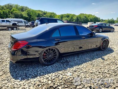 Trzecie zdjęcie samochodu z tyłu: 2015 MERCEDES-BENZ S 550 4MATIC VIN:WDDUG8FB9FA119422 - miniatura