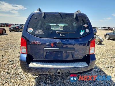 Zdjęcie 6 z 13 samochodu: 2008 NISSAN PATHFINDER S VIN:5N1AR18B88C633079 - miniatura