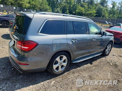 Trzecie zdjęcie samochodu z tyłu: 2017 MERCEDES-BENZ GLS 450 4MATIC VIN:4JGDF6EE9HA984970 - miniatura
