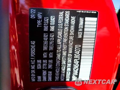 Zdjęcie 13 z 13 samochodu: 2023 PORSCHE MACAN BASE VIN:WP1AA2A54PLB04070 - miniatura