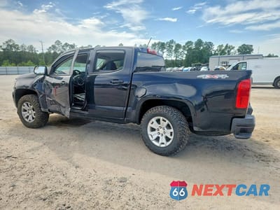 Drugie zdjęcie samochodu z przodu: 2021 CHEVROLET COLORADO LT VIN:1GCGTCENXM1125602 - miniatura