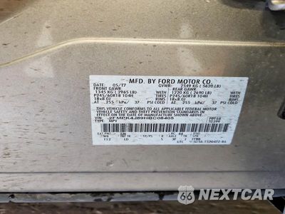 Zdjęcie 13 z 13 samochodu: 2017 FORD EDGE SEL VIN:2FMPK4J89HBC08405 - miniatura