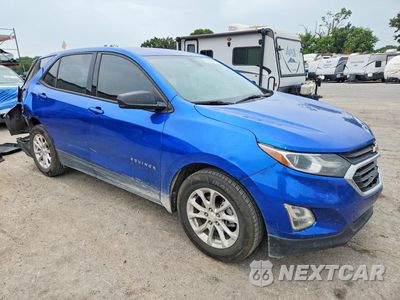 Czwarte zdjęcie samochodu z boku: 2019 CHEVROLET EQUINOX LS VIN:3GNAXHEV1KS563709 - miniatura