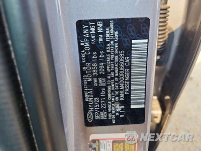 Zdjęcie 13 z 13 samochodu: 2024 HYUNDAI ELANTRA SEL VIN:KMHLM4DG0RU660685 - miniatura