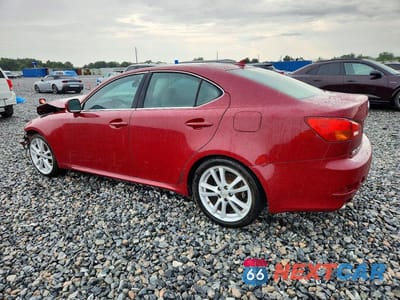 Drugie zdjęcie samochodu z przodu: 2007 LEXUS IS 250 BASE VIN:JTHBK262X75048110 - miniatura