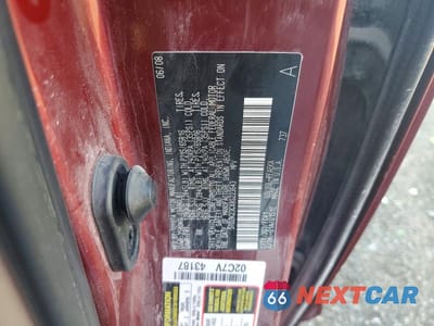 Zdjęcie 13 z 13 samochodu: 2008 TOYOTA SIENNA LE 7-PASSENGER VIN:5TDZK23CX8S223643 - miniatura