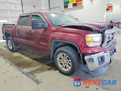 Czwarte zdjęcie samochodu z boku: 2015 GMC SIERRA K1500 SLE VIN:3GTU2UEC1FG123879 - miniatura