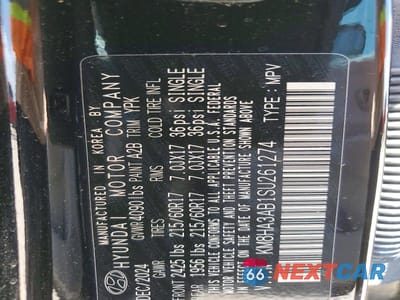Zdjęcie 13 z 13 samochodu: 2025 HYUNDAI KONA SE VIN:KM8HA3AB1SU261274 - miniatura