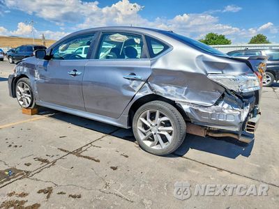 Drugie zdjęcie samochodu z przodu: 2015 NISSAN SENTRA SR VIN:3N1AB7AP5FY344105 - miniatura